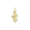 Lilah 18k Gold Vermeil Flower Charm