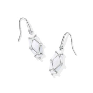 Lindy Rae Lee Silver Drop Earrings