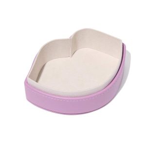 Lip Jewelry Storage Case in Pink - view 2
