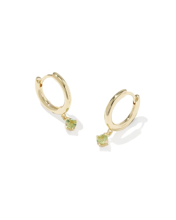 Maisie 18k Gold Vermeil August Huggie Earrings