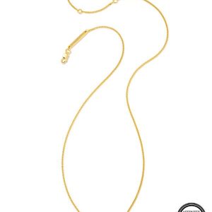Sigma Iota Alpha Pendant Necklace in 18k Gold Vermeil - alternate view