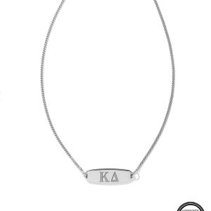 Kappa Delta Pendant Necklace in Sterling Silver