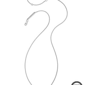 Kappa Delta Pendant Necklace in Sterling Silver - view 2