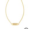 Theta Phi Alpha Pendant Necklace in 18k Gold Vermeil