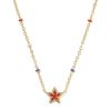 Mini Cassidy Gold Short Pendant Necklace