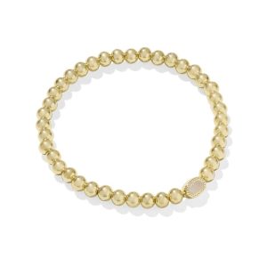 Mini Elaina Gold Stretch Bracelet