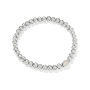Mini Elaina Silver Stretch Bracelet