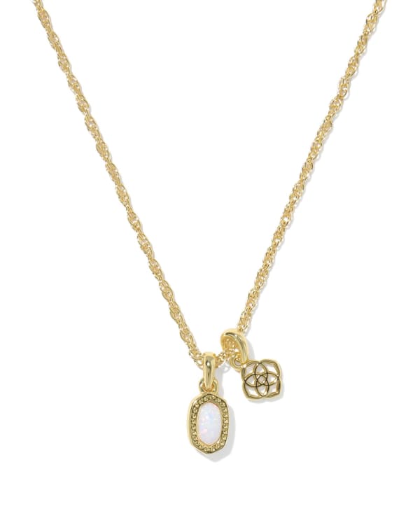 Mini Elisa Dira Gold Necklace