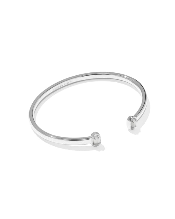 Mini Elton Silver Cuff Bracelet
