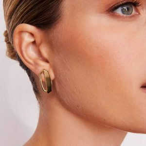 Murphy Stud Earrings in Gold - view 2