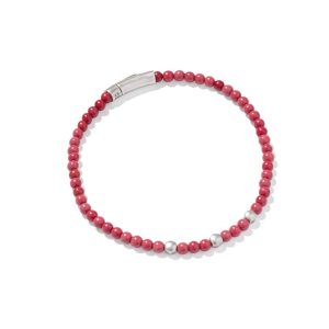 Otto Oxidized Sterling Silver Beaded Bracelet