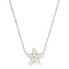 Parker Starfish Silver Short Pendant Necklace