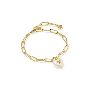 Sasha Heart Gold Delicate Chain Bracelet