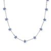 Sierra Silver Star Crystal Strand Necklace