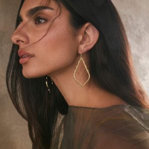 Sophee Drop Earrings in Gold - view 2