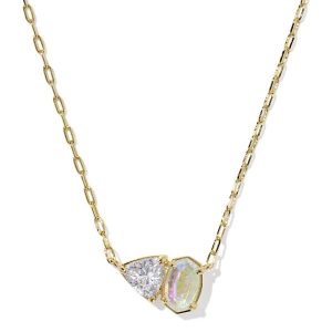 Tatum April Short Pendant Necklace