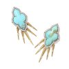 Abbie 14k Yellow Gold Fringe Drop Earrings