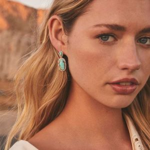 Dani 14k White Gold Statement Earrings - view 2