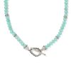 Ellery Vintage Silver Beaded Strand Necklace