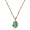 Ellery Vintage Gold Short Pendant Necklace