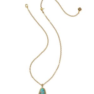 Ellery Vintage Gold Short Pendant Necklace - alternate view