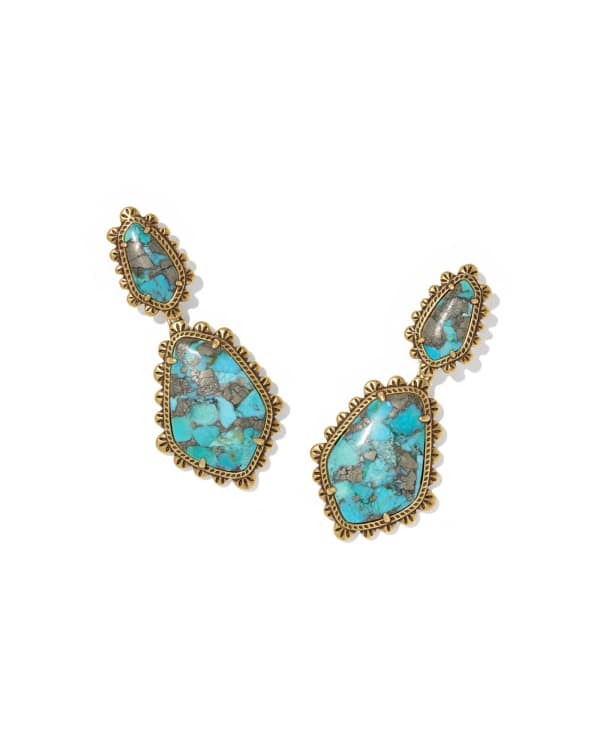 Ellery Vintage Gold Statement Earrings