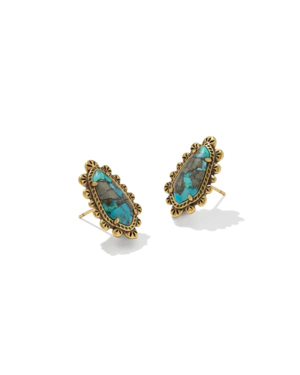 Ellery Vintage Gold Statement Earrings - view 2