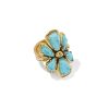 Jamie Vintage Gold Cocktail Ring