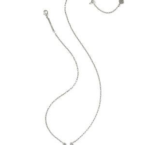Noble Horseshoe Vintage Silver Short Pendant Necklace - alternate view