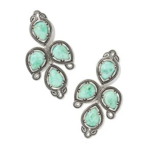 Tedi Vintage Silver Statement Earrings