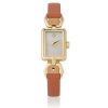 Adela Gold Leather Watch