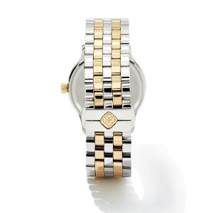 Alex Two Tone Stainless Steel 35mm Watch in Ivory Mother-of-Pearl - view 2