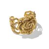 Ansel Rose Statement Cuff in Vintage Gold
