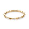 Astrid 14k Yellow Gold Ring in White Diamond