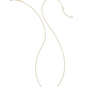 Audrey 14k Yellow Gold Pendant Necklace in White Diamond, 0.07ct - view 2