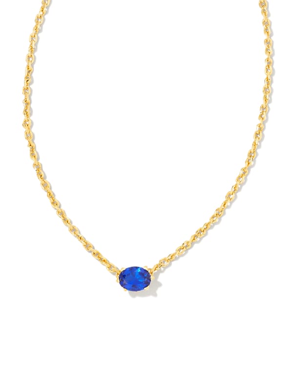 Cailin Gold September Pendant Necklace