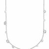 Clementine Choker Necklace in Silver