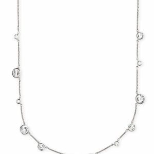 Clementine Choker Necklace in Silver
