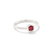 Davie Sterling Silver January Band Ring