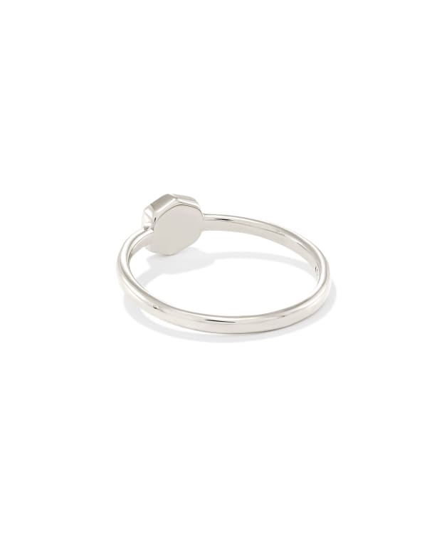 Davie Sterling Silver January Band Ring - view 2