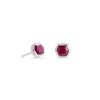 Davie Sterling Silver July Stud Earrings