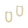 Ellen Huggie Earrings in 18k Gold Vermeil