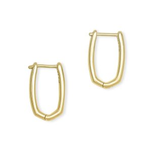 Ellen Huggie Earrings in 18k Gold Vermeil