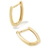 Ellen Huggie Earrings in 14k Yellow Gold