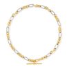 Embry Mixed Metal Link and Chain Necklace