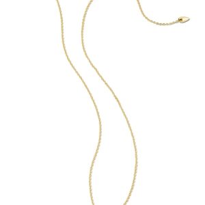 Grayson Gold Pendant Necklace in Ivory Mother-of-Pearl - alternate view