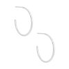 Keeley 25mm Small Hoop Earrings in Sterling Silver