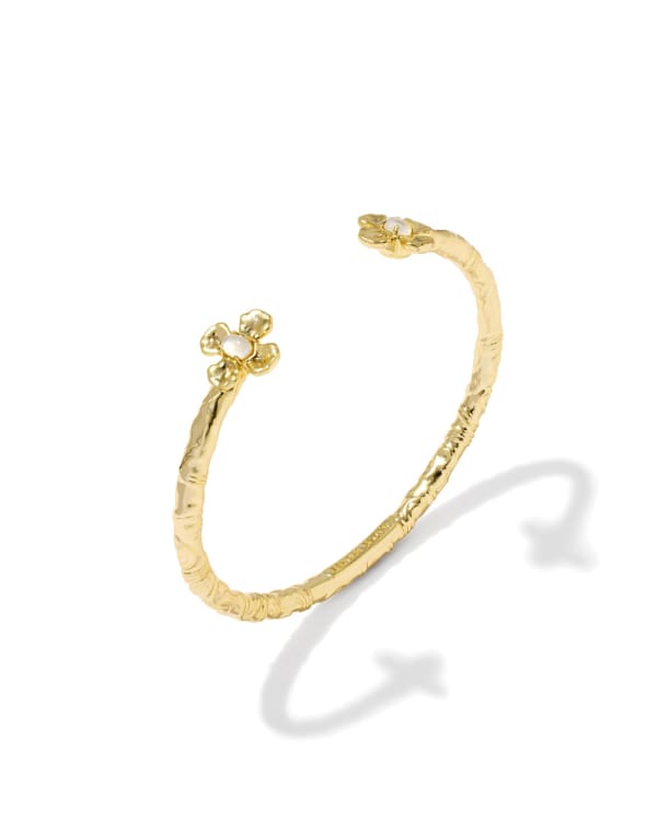 Leanne Gold Cuff Bracelet - view 2
