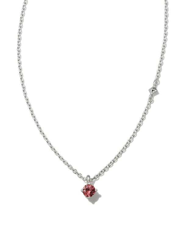 Maisie Sterling Silver October Pendant Necklace