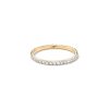 0.5 ct Marilyn 14k Yellow Gold Full Eternity Band Ring in White Diamond